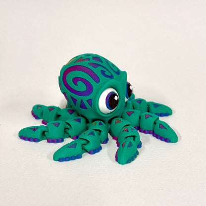 Tribal Octopus | 3D Printed Articulated Sea Creature