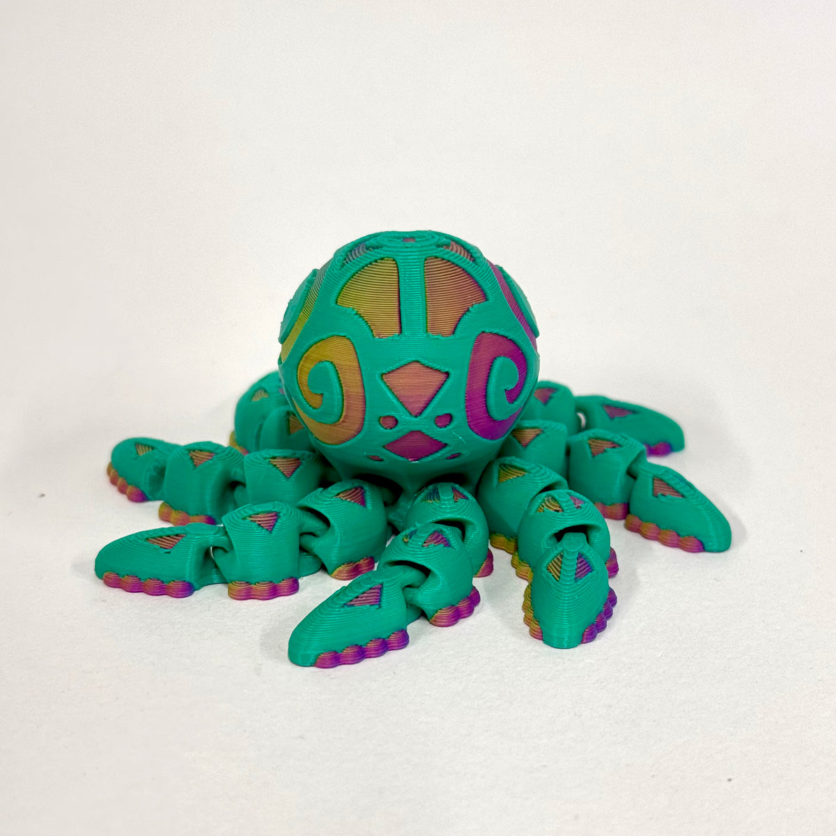 Tribal Octopus | 3D Printed Articulated Sea Creature