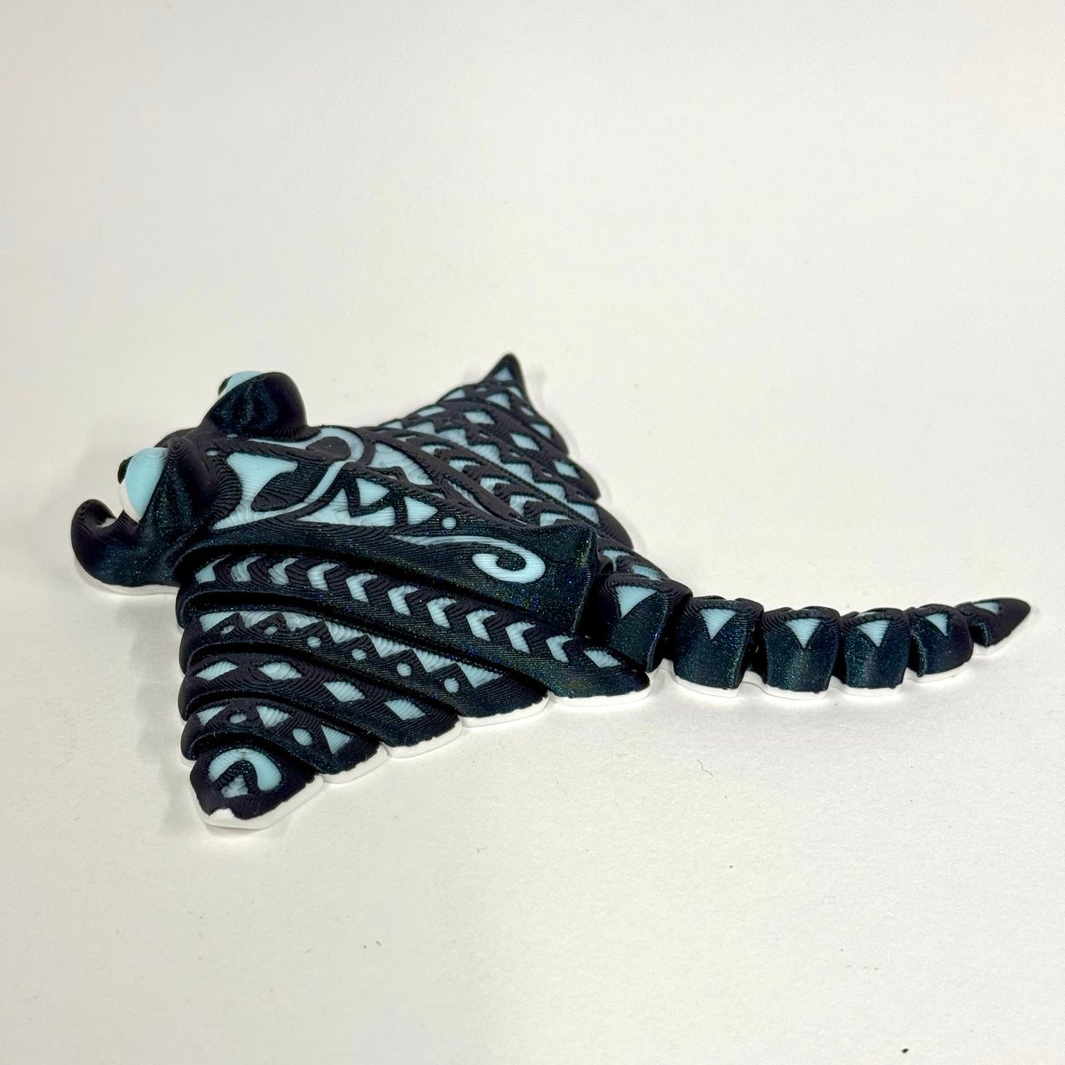 Tribal Manta Ray | 3D Printed Articulated Sea Creature