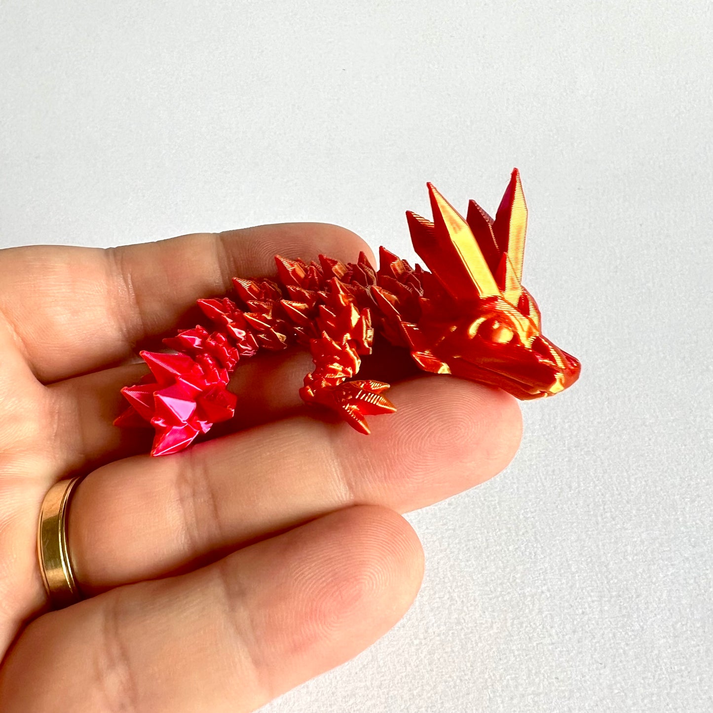 3D Printed Crystal Tadling | Tiny - 3.5 inch