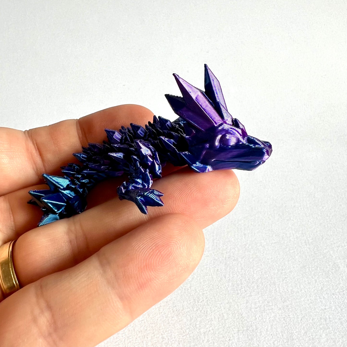 3D Printed Crystal Tadling | Tiny - 3.5 inch