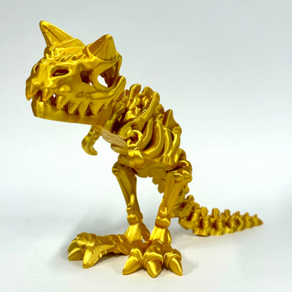 Skeleton Carnotaurus | 3D Printed Articulated Dinosaur