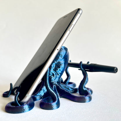 The Kraken Phone Holder | 3D Printed Octopus Desk Organiser