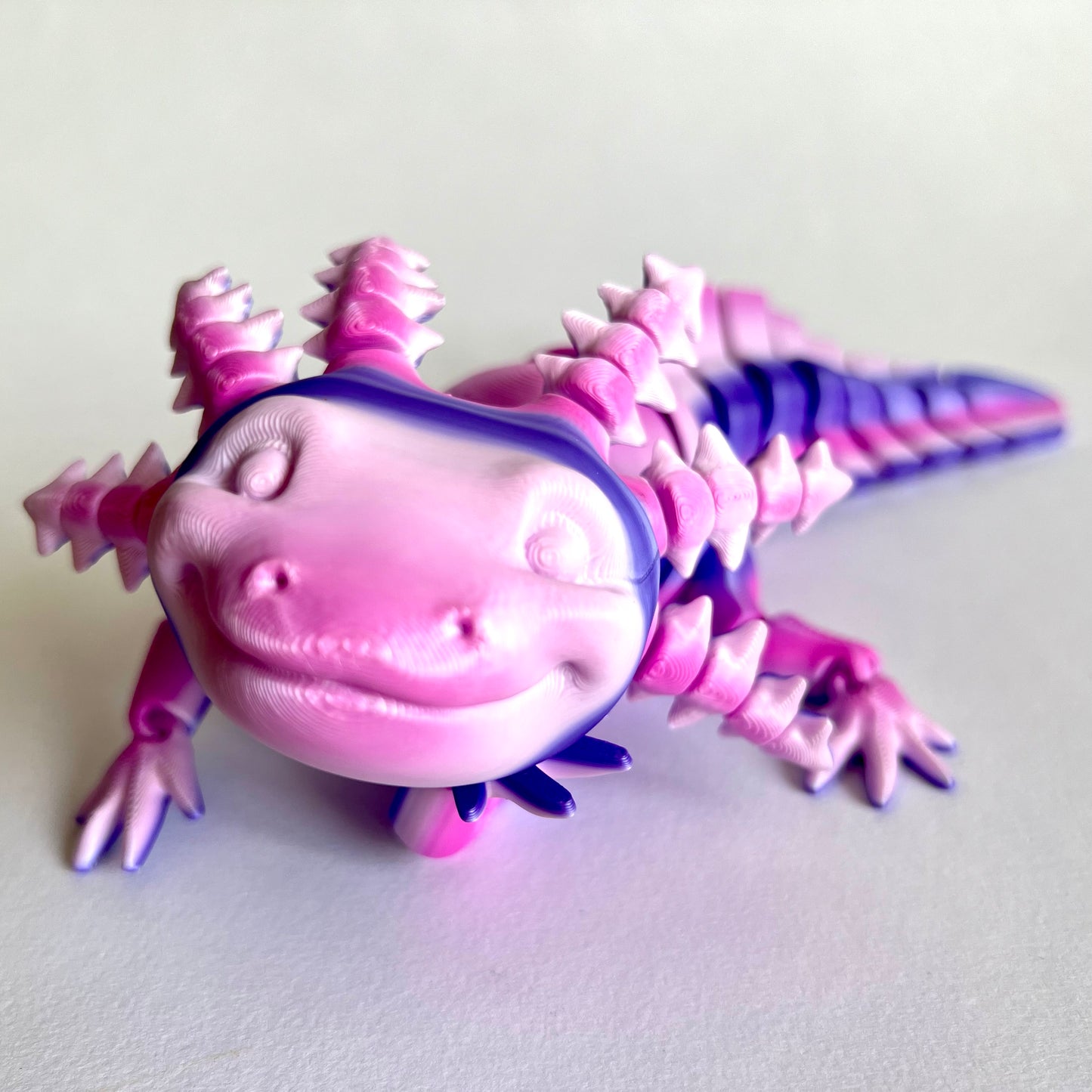 3D Printed Axolotl | Baby - 6 inches