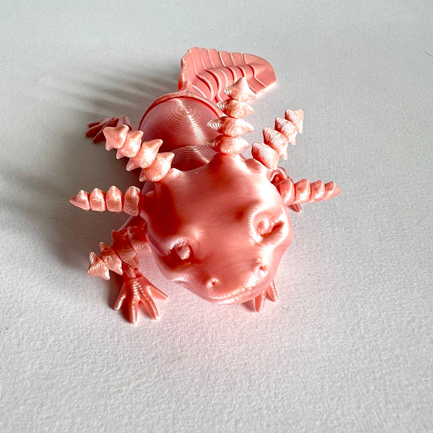 3D Printed Axolotl | Baby - 6 inches