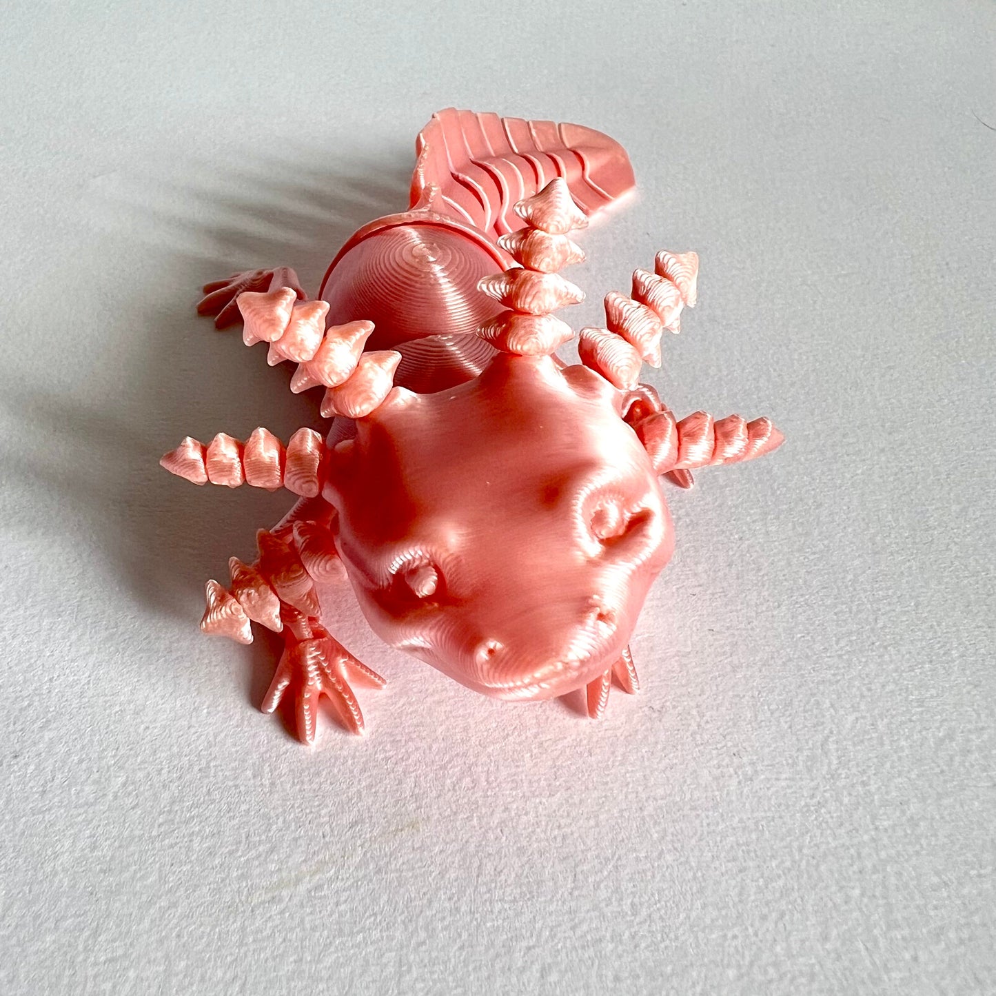 3D Printed Axolotl | Adult - 10 inches