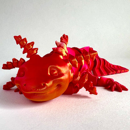 3D Printed Axolotl | Baby - 6 inches