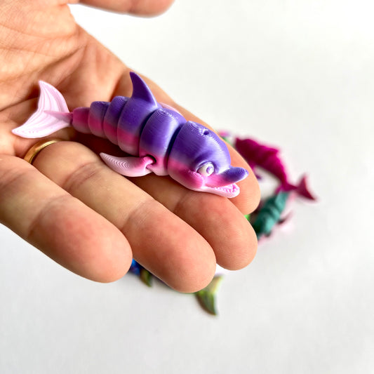 3D Printed Dolphin | Tiny - 3 inch