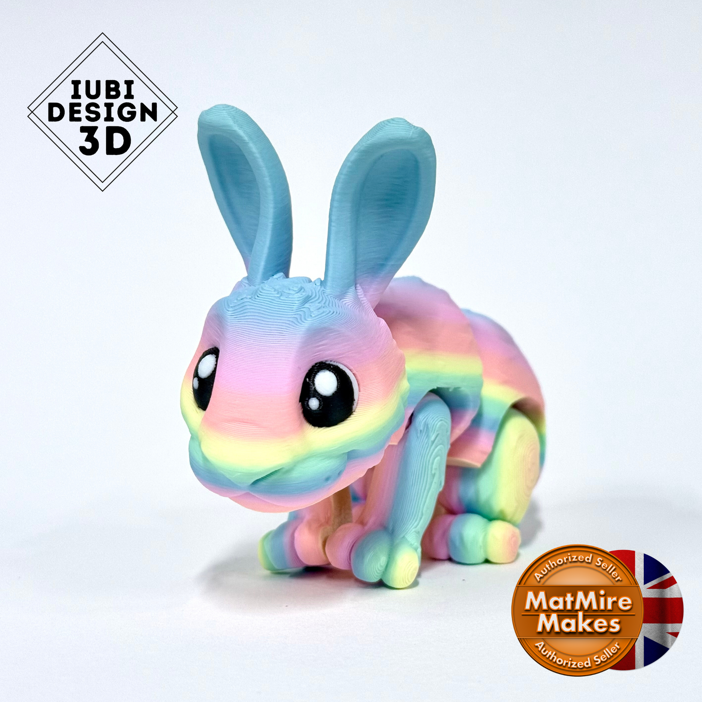 Jumbo Bunny | 3D Printed Articulated Easter Rabbit Figure