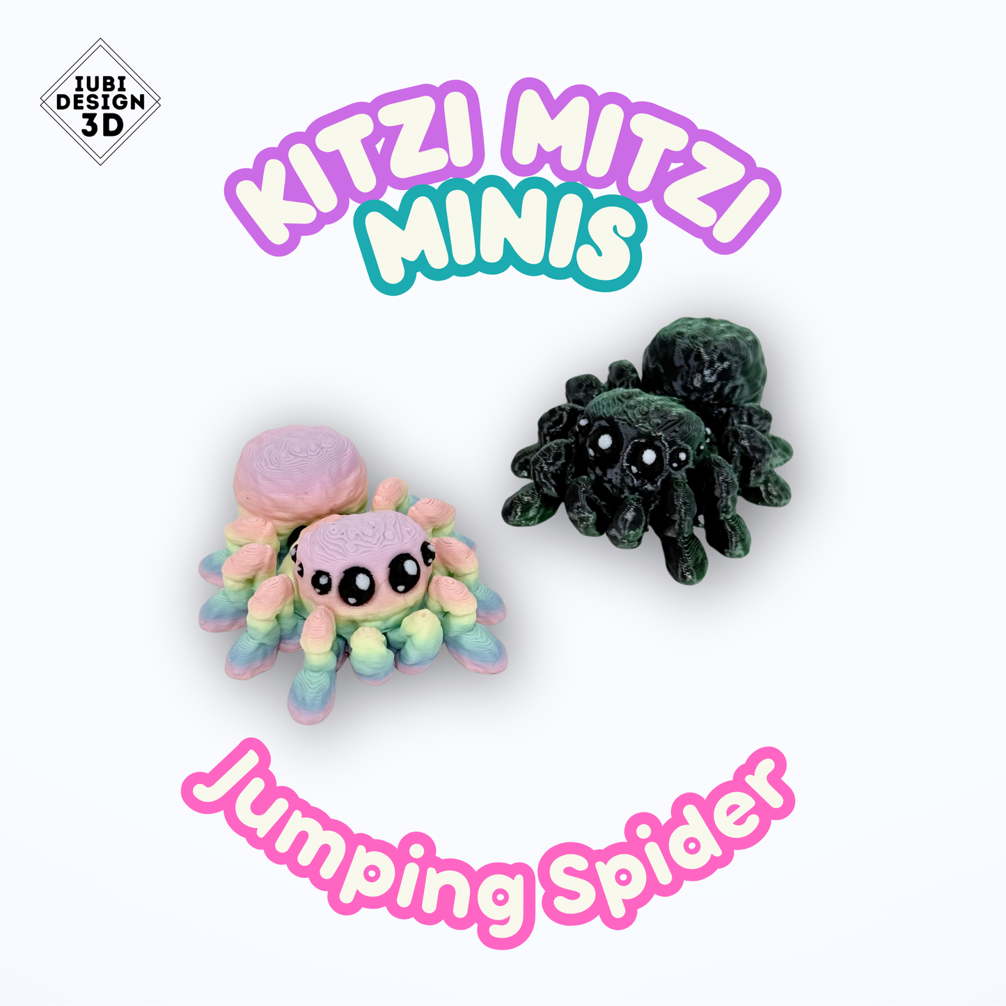 Kitzi Mitzi Minis - Jumping Spider