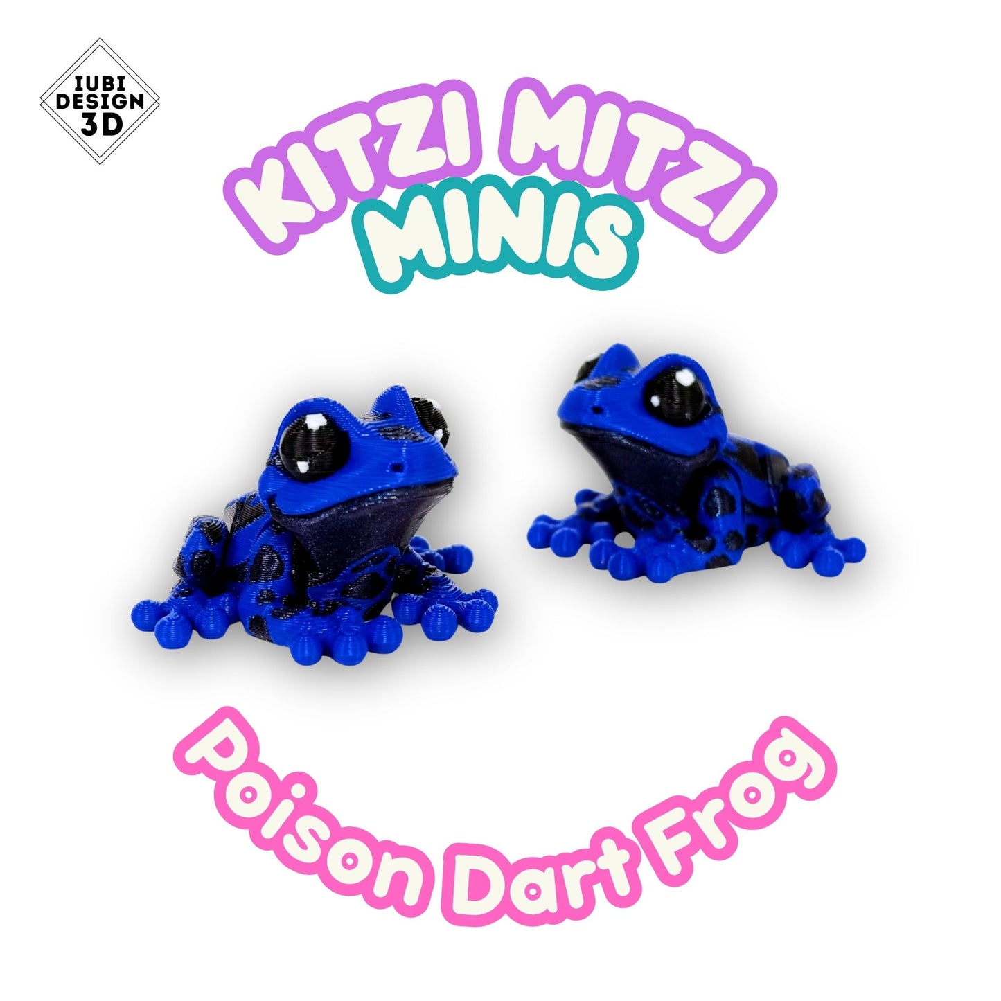 Kitzi Mitzi Minis - Poison Dart Frog