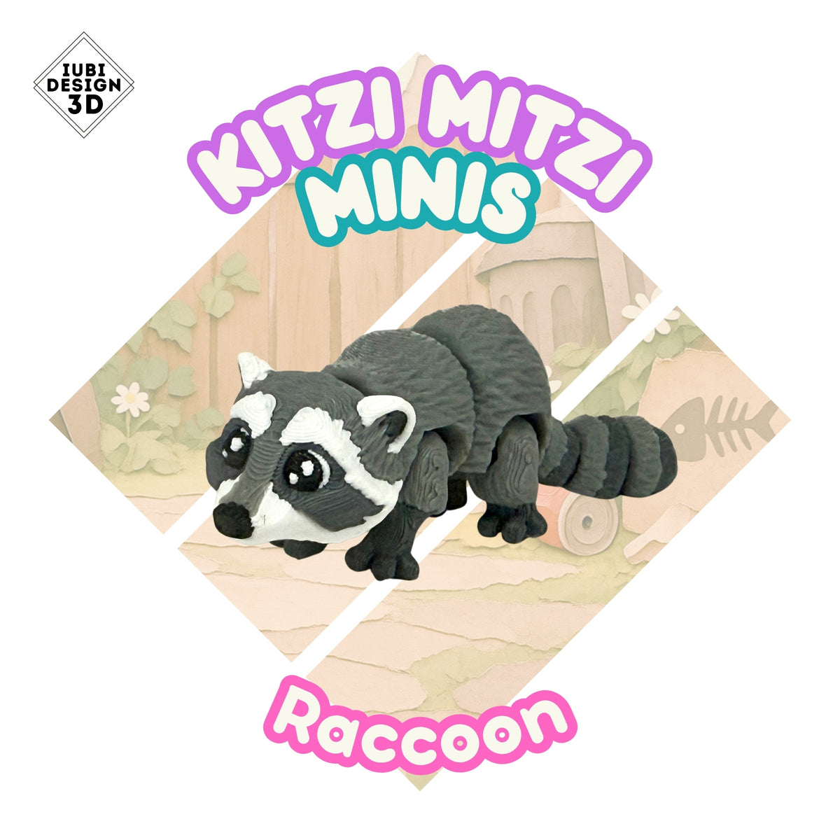 Kitzi Mitzi Mini Raccoon — final ZIP image