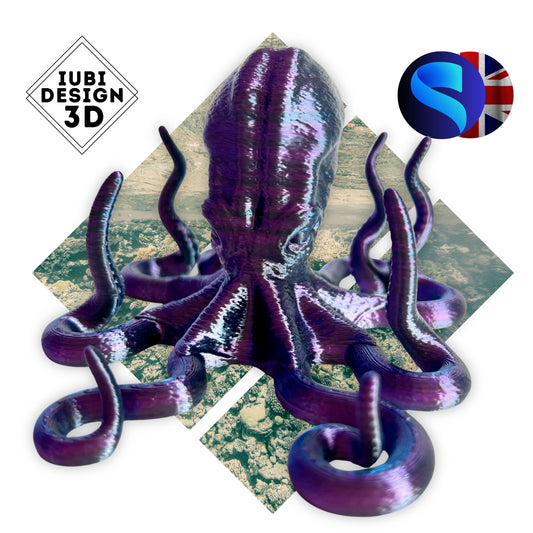 Octopus Phone Holder | 3D Printed Desk Organiser
