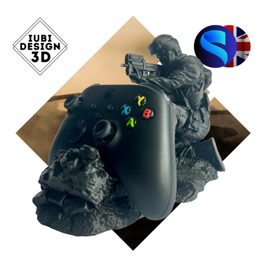 3D Printed Soldier Barricade Controller Stand | Universal Design