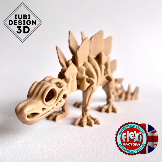 3D Printed Skeleton Stegosaurus | Articulating Dinosaur