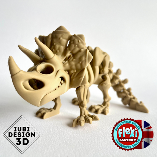 3D Printed Skeleton Triceratops | Articulating Dinosaur