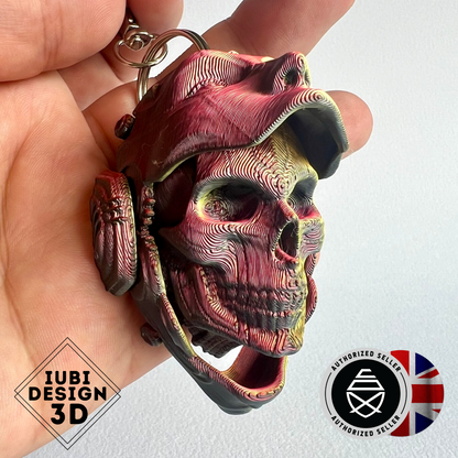 3D Printed Skull Droid | Keyring