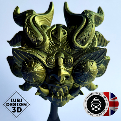 Supay 'Lord of the Underworld' Mask Decoration | Indigenous Traditional Wall Mountable 3D Printed Display