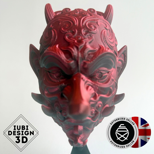 Tengu Mask Decoration | Japanese Mythology Wall Mountable 3D Printed Display