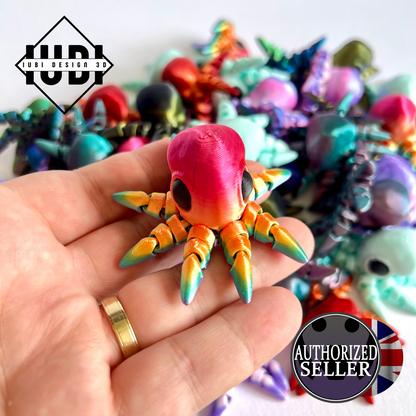 3D Printed Octopus | Tiny - 2.5 inch