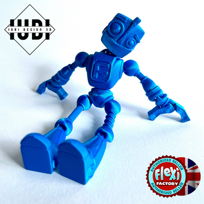 3D Printed Robot | Articulating Figure with Opening Hands