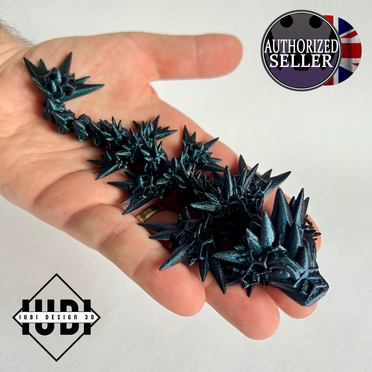 3D Printed Void Sea Dragon | Baby - 7 inches