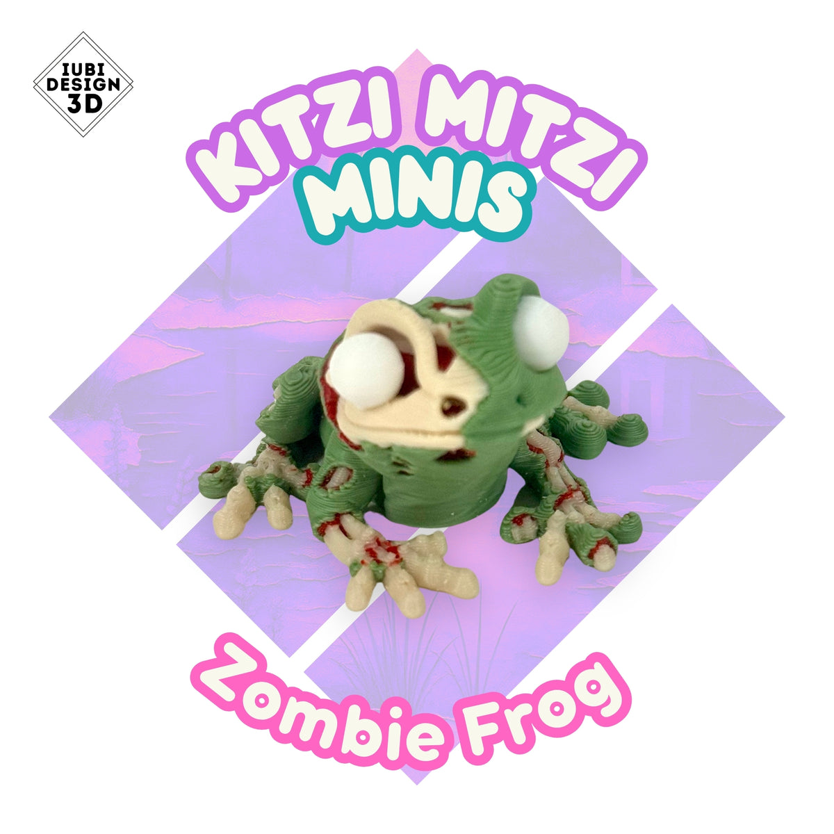 Kitzi Mitzi Mini Zombie Frog — final ZIP image