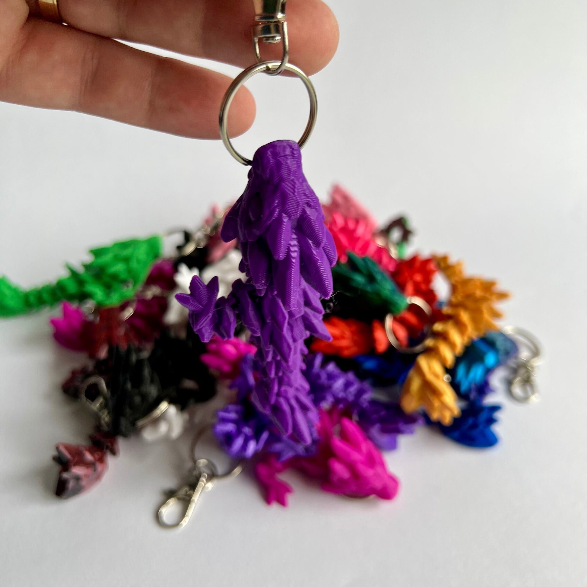 Gemstone Tadling Keychain - Your Adorable Bag Buddy and Perfect Gift | Cinderwing3D