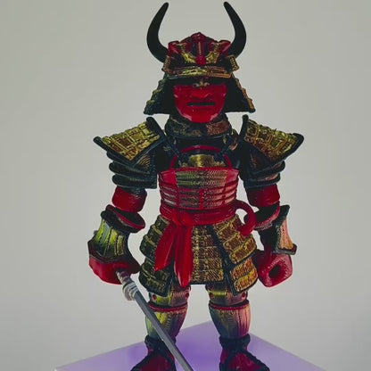 Samurai Warrior | 3D Printed Articulated Samurai Figure