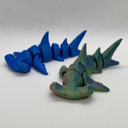 3D Printed Hammerhead Shark | Tiny - 3.5 inches