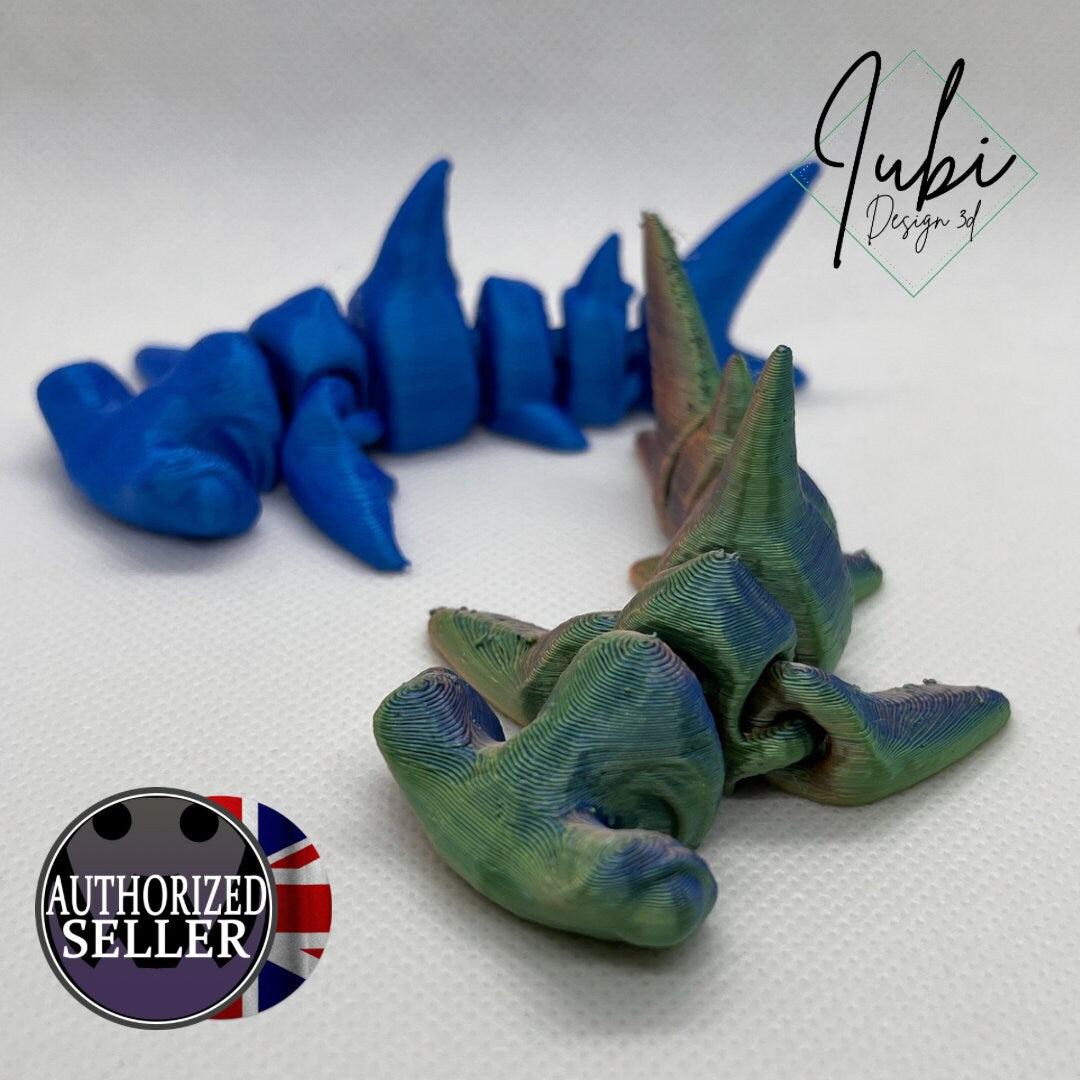 3D Printed Hammerhead Shark | Tiny - 3.5 inches