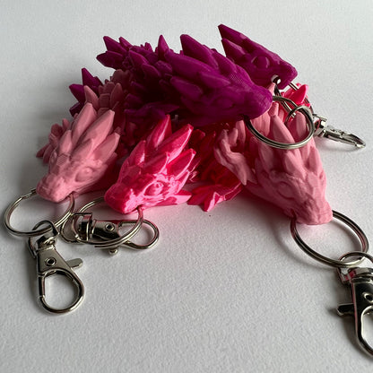 Gemstone Tadling Keychain - Your Adorable Bag Buddy and Perfect Gift | Cinderwing3D